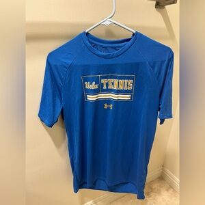 Brand new!! NWT! UCLA TENNIS Under Armour Blue and Gold Tennis Tee!